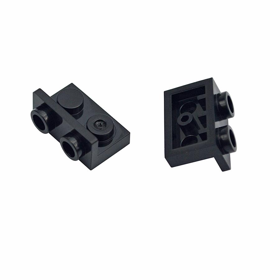 Compatible Assembles Particles 99780 1x2-1x2 Inverted Bracket Plate Building Blocks Parts DIY Educational Toys For children