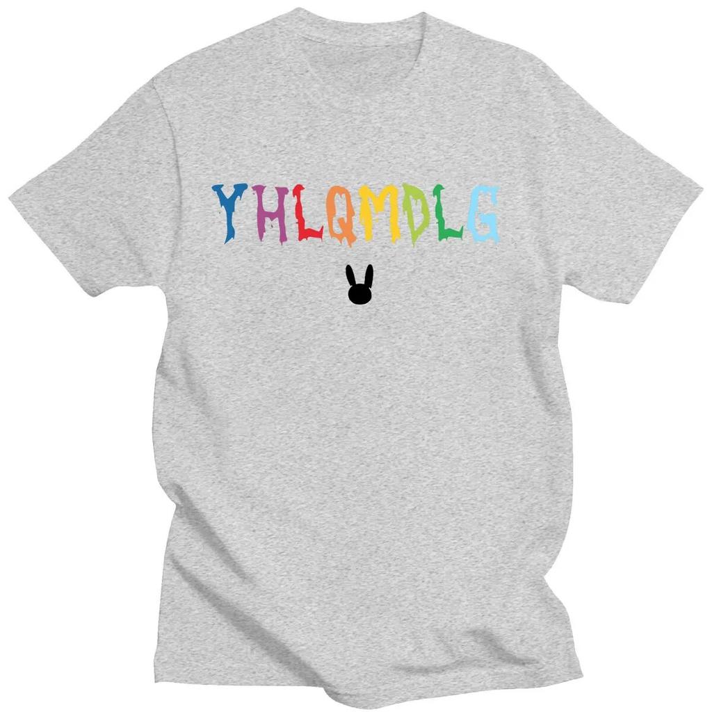 Rapper Bad Bunny Basis Klasické unisex dámské tričko Cool Harajuku trička Streetwear Léto 90. léta Dámské tričko Top Tričko