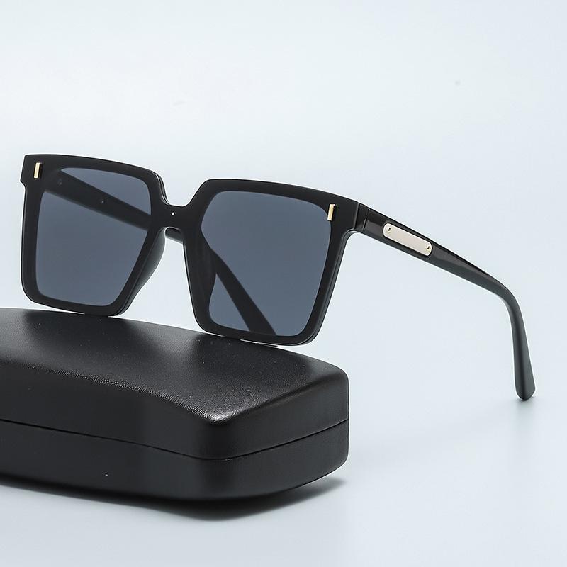 Big Frame Rectangle Sunglasses Women Men Vintage Brand Designer Square Sun Glasses for Male Shades Female Eyewear Anti-Glare