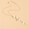 Fashionable And Beautiful Necklace, Long Tassel, Bell, Orchid Necklace