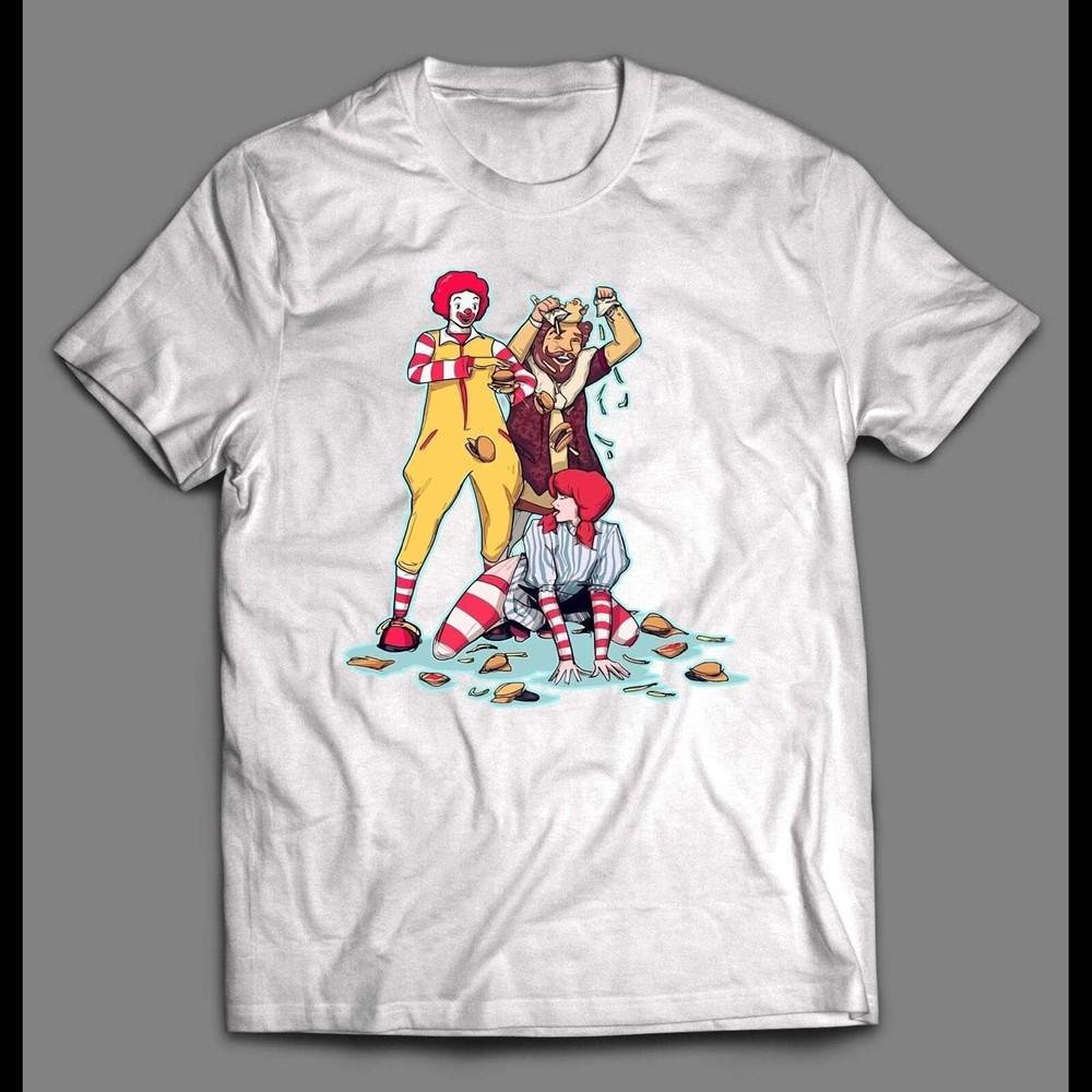 FAST FOOD STRIP CLUB PARODY HIGH QUALITY MENS SHIRT Unisex T-Shirt M