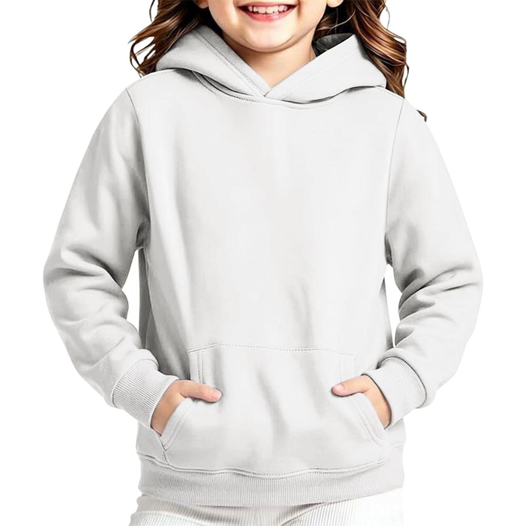 Jongens Meisjes Hoodie Pullover, Kleur Losse Jas Top voor Casual Sportkleding