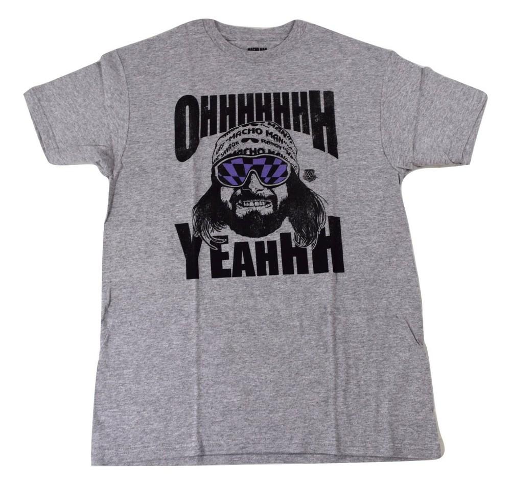 

Macho Man Mens Randy Savage OHHHHH YEAHHH Shirt New M