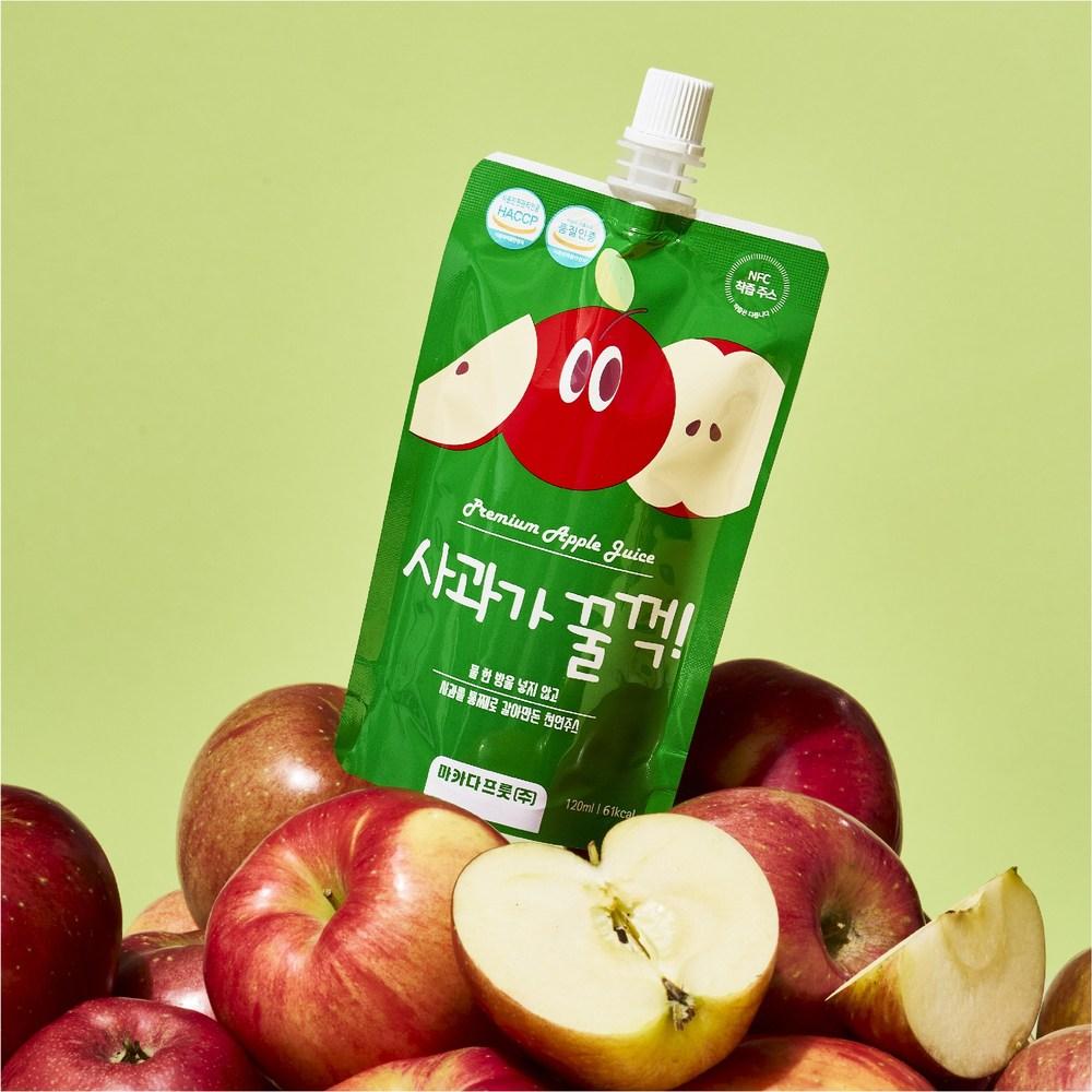 Macada Fruit Apple Gulp (Apple Juice) Apple Juice 30 Packs Standard Type 30 pcs 120ml