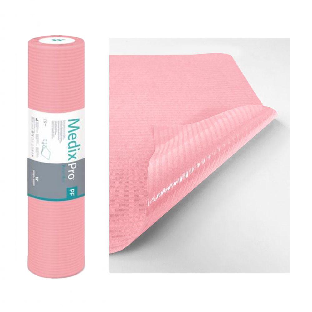 Hygienic Pad On A Roll 60cm X 50cm Pink Foiled 54g Medixpro 80 Pcs