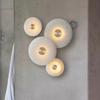 Nordic Luxury Marble Wall Lamp: Modern Design with Round Stone for Bedroom & Living Room