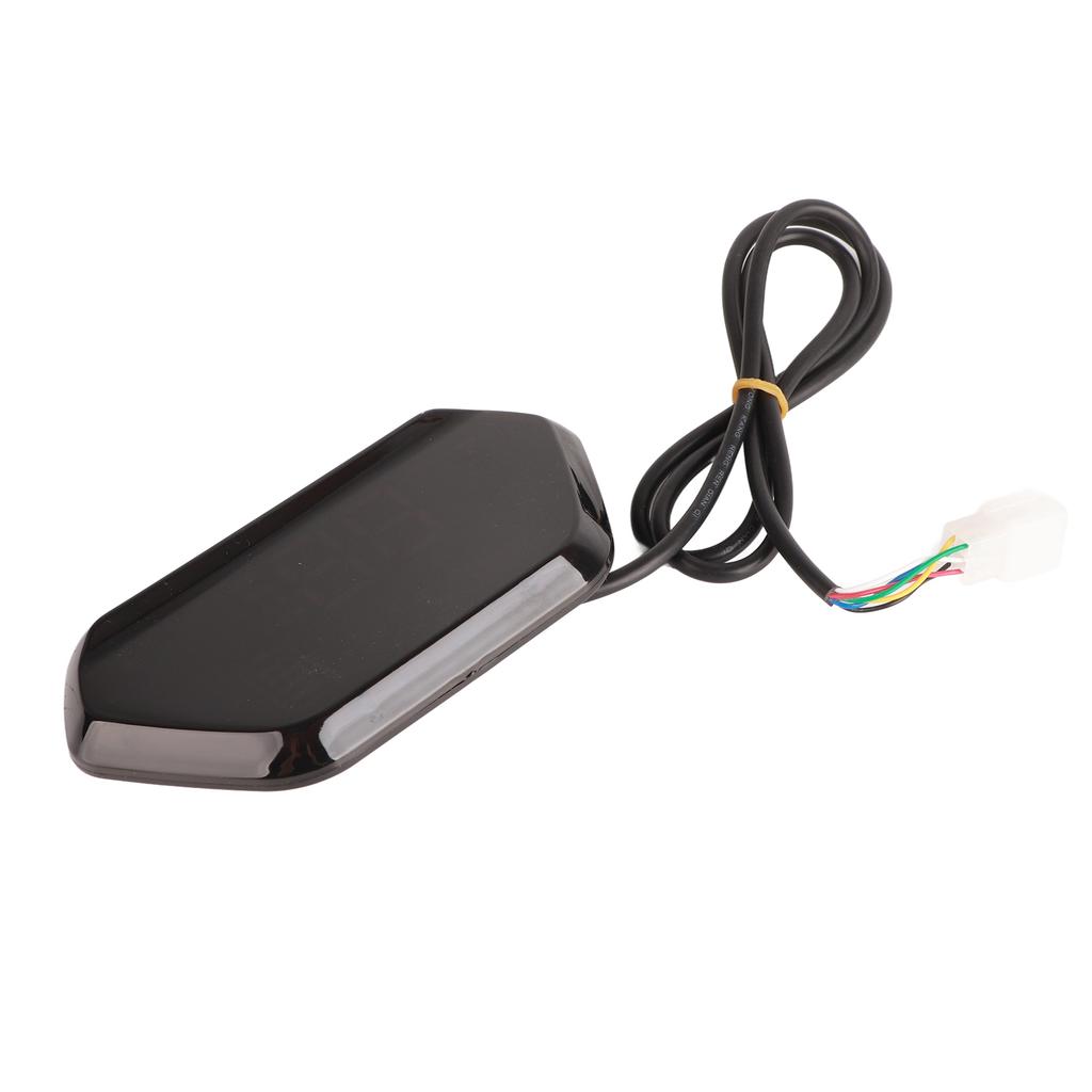 60V Speedometer Odometer Tachometer Digital LCD Display Universal for Electric Motorcycle