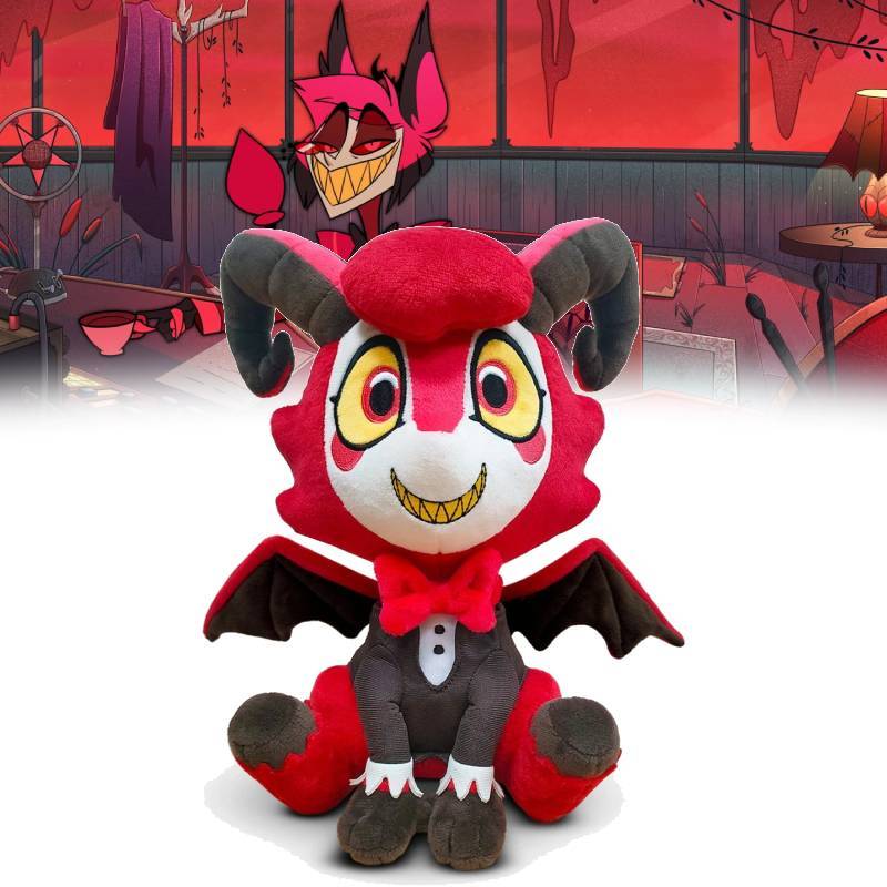 Hazbin Hotel Fat Niggets Plush Toy With Soft Crystal Material For Kids And Collectors