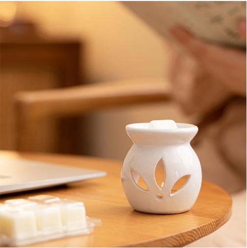 Home Decor Gifts Ceramic Oil Burner Aroma Essential Warmer Aromatic Fragrance Lamp Perfume Wax Melt Burners Tealight Holder