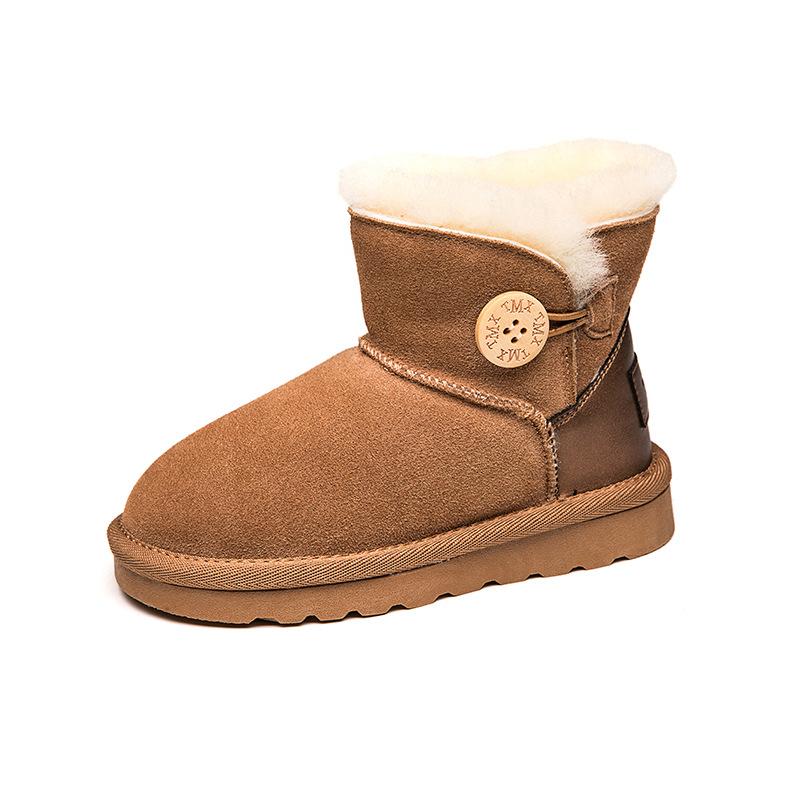 Детские зимние ботинки новые зимние для девочек с мехом — фото 14