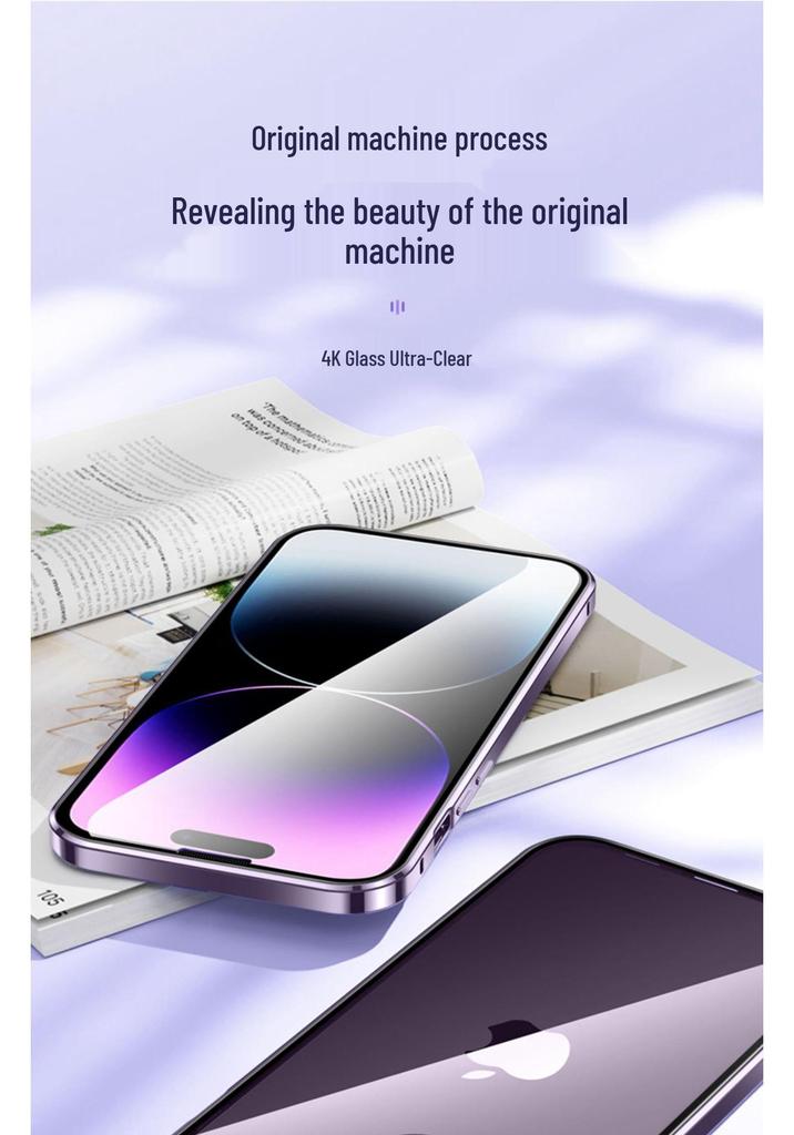 Coque Magnétique Double Face Apple 17 Pro Max avec Couverture Complète des Objectifs pour iPhone 16/13