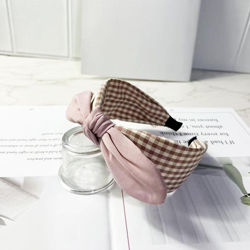 New Paisley Headband for Women Wide-Brimmed Floral Print Hairband with Bow Tie and Rabbit EarsTurban Headwrap Girls Accessories