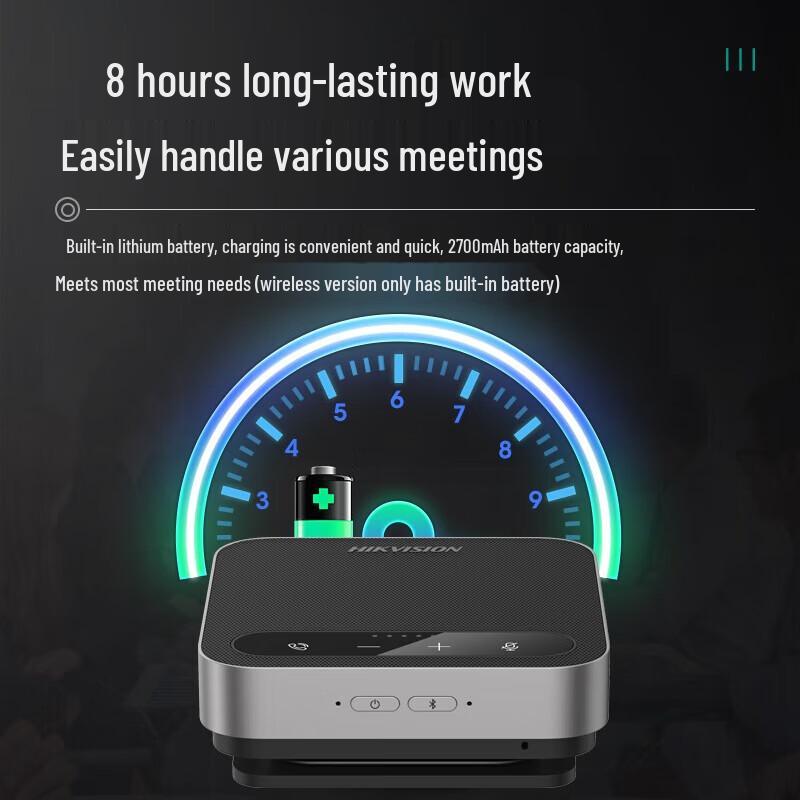 Hikvision DS-E12 HD USB Webcam & Wireless Microphone Kit