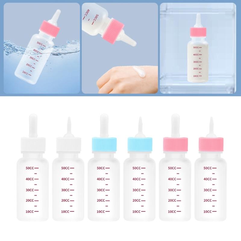 Newborn Cat Feeding Bottle for Pet Nursing Bottle Liquid Feeding Tool for Baby-Dogs Water Milk Hand-Feeder for Kitten