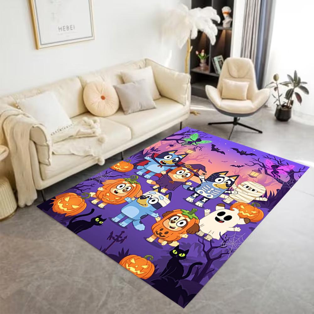 Halloween Fun Parade Carpet Perfect for Balcony Entryway Game Room Foyer Anti-slip Rug Anime Office Decor Perfect Gift for Women/Men