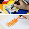 24pcs Multi-Function Writing Artist Dual-Tip Pens - Quick-Drying, Fine and Broad Tips Suitable for Drawing, Calligraphy
