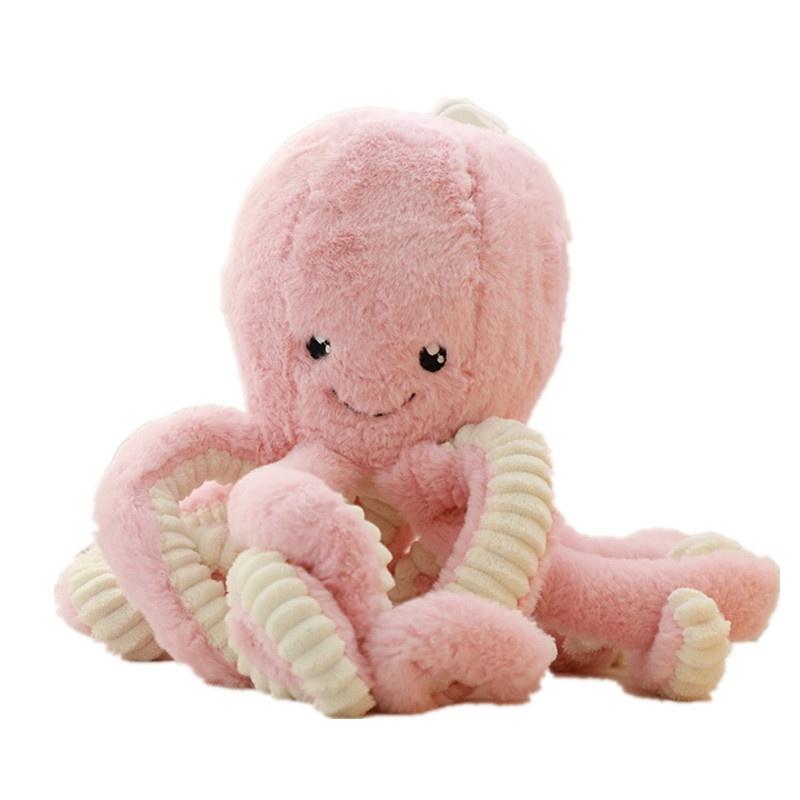 Adorable 15.7'' Octopus Plush Stuffed Toy Pillow For Kids And Home Decor