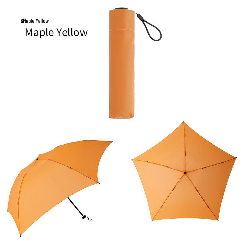 69g Ultra-Light Carbon Fiber Folding Umbrella - Sunshade and Sunscreen, Portable and Compact, Japanese Design.