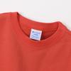 Champion Short Sleeve Crew Neck Red with Fleece Lining and Logo Embroidery Men's Sweatshirt, Basic, C3-Z020, Brick, One-Point