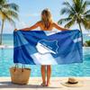 TSG Hoffenheim FC Aufdruck Schnelltrocknendes Strandtuch Mikrofaser Saugfähig Tragbar Reise Schwimmtuch