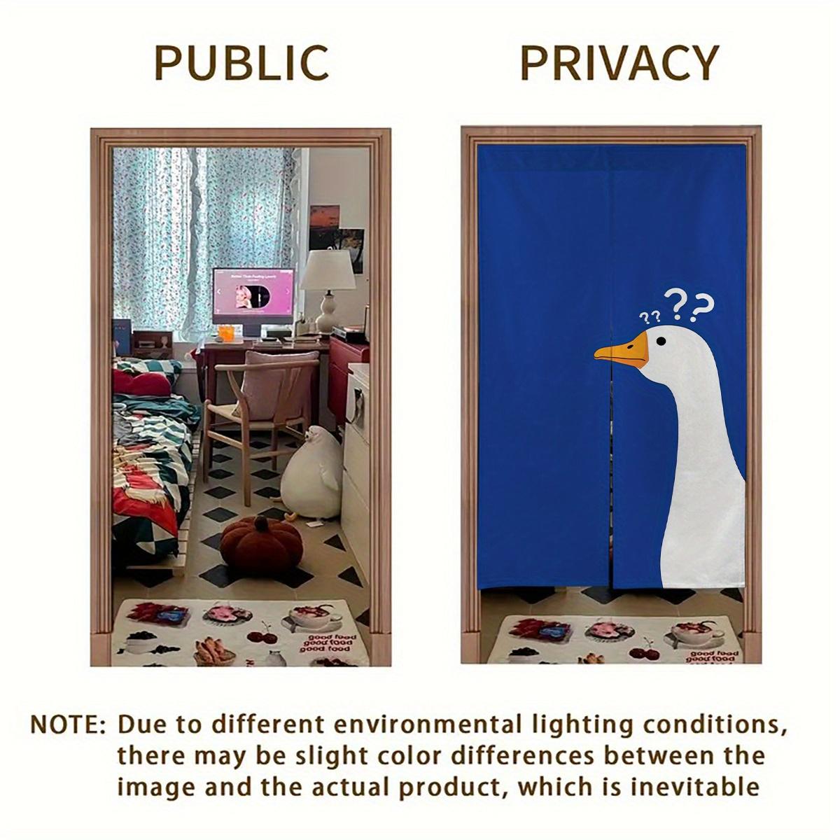 

2D Door Curtain, 1pc Japanese-Style Door Curtain with Rod Pocket Design for Easy Installation, Size 34x56 Inches – Perfect for R 65x100cm26x39in