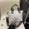Designer Brand  Quilted Padded Large Tote Nylon Women Handbags Luxury Design Shoulder Crossbody Bags