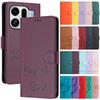 Pour OPPO Find X9 Pro Coque Clapet Étui sur Pour OPPO FindX9 Pro Téléphone Portefeuille Étui en Cuir PLJ110 PLG110 PLG120 Emplacement Carte Housse Arrière