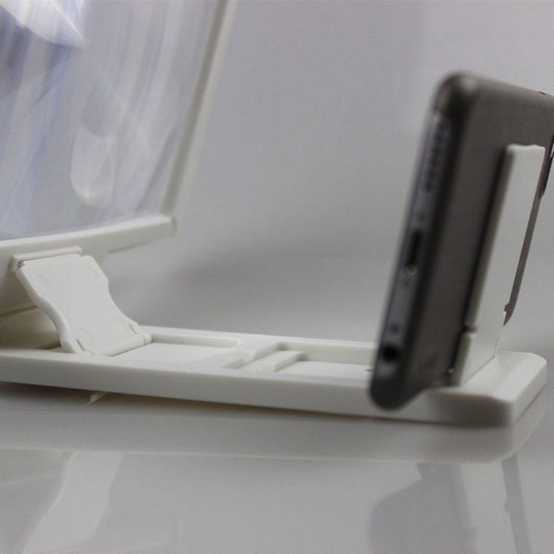 Screen Magnif 3D Movie Amplifier 3X Zoom Enlarged Phone Screen 3D Video Amplifier Radiation Eye Treasure To See Films Magnifier