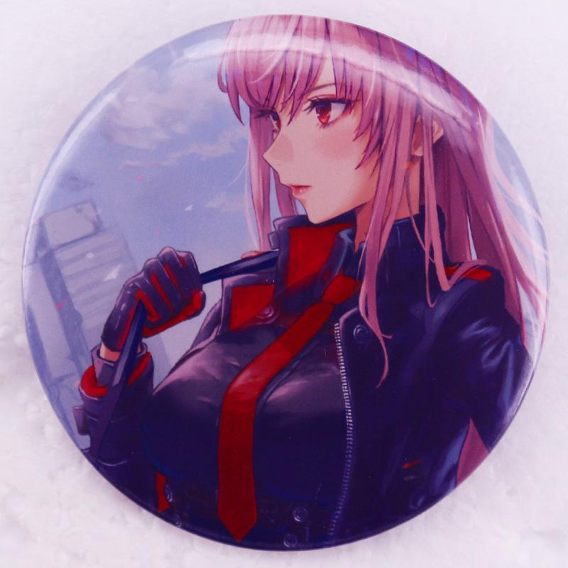 Be My Commander: Save the Goddess of Victory NIKKE Anime Enamel Tinplate Badge