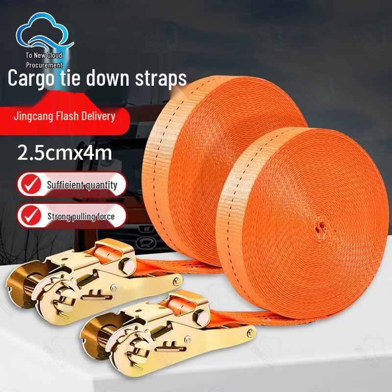 Cargo Ratchet Tie-Down Straps