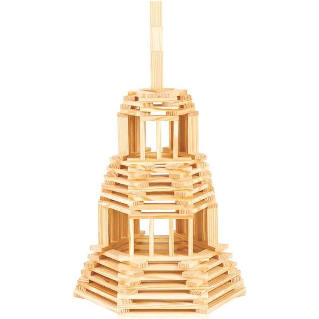 JEUJURA - Construction en bois - TECAP ? 3XL - 200 pieces - Des 3 ans