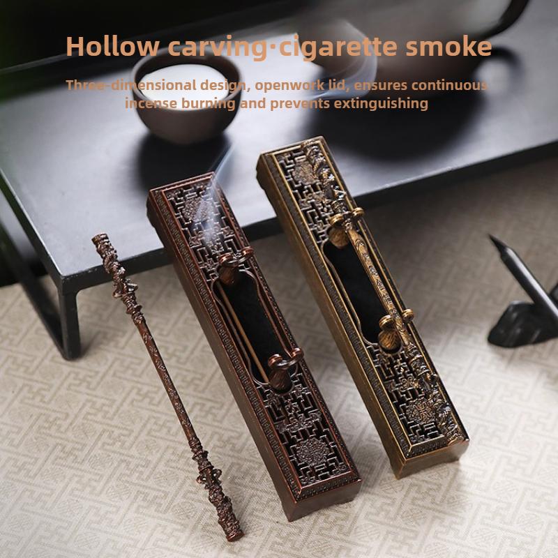 Creative Incense Box Hollow Out Home Indoor Agarwood IncenseHolder Sandalwood IncenseBox