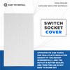 AEE4-Outlet Insulators Draft Sealers, 100Pcs Electrical Outlet Insulation Pads, EVA Foam Gasket For Wall, Switch Socket Cover