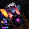 Applicable To Apple Mobile Phone Case Men's and Women's Glass Animation New Models