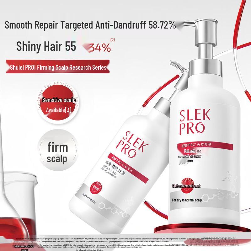 SLEK PRO Firming Scalp Smooth Anti-Dandruff Shampoo