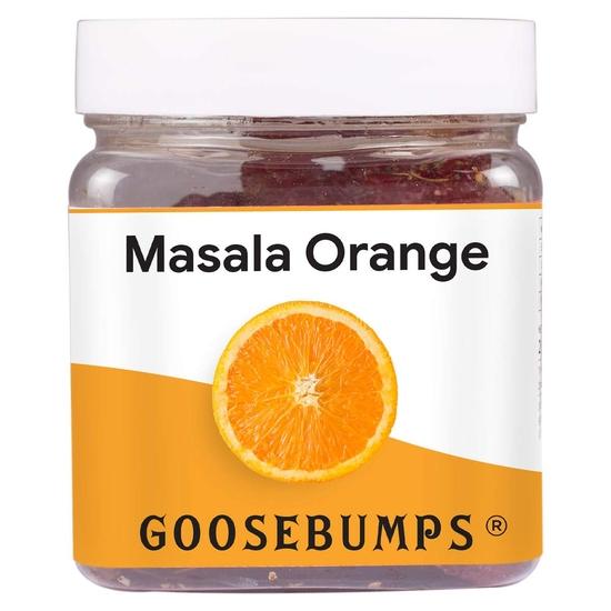 Goosebumps Masala Fruits and Pickles Combo, Guava, Orange, Cranberry, Chunda Pickle, JOR Garam Cranberries and Olives & Jalapeno Achar, 950 G