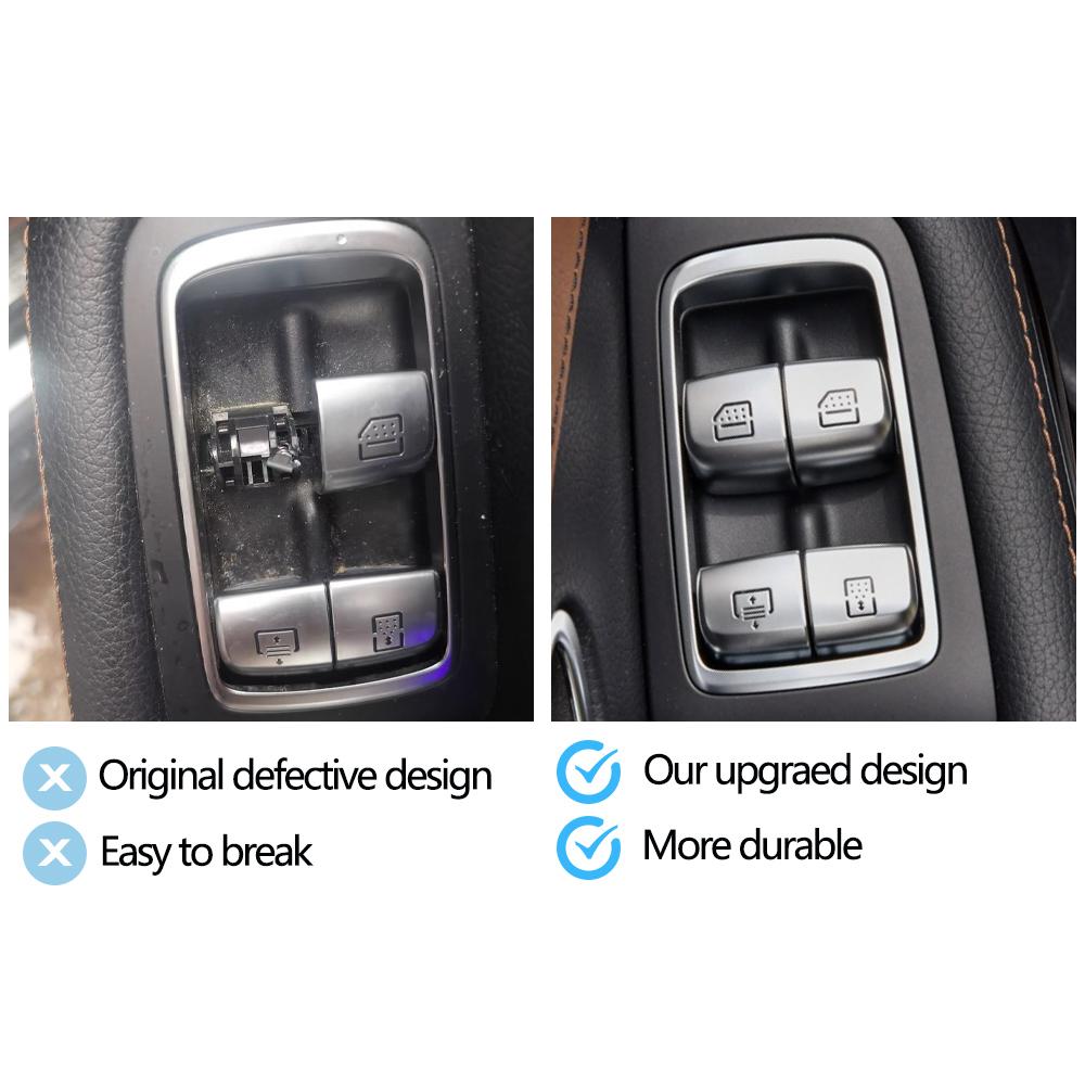 W222 Auto Heckscheiben Schalterkappen Reparatur Knopf Abdeckung Ersatz für Mercedes Benz S E Klasse W213 S320 S350 S450 S500 S560