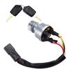 A21E-For Caterpillar 277B 246 262 232B 232 267B Ignition Switch With Keys 142-8858