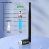 AX300 WIFI6 USB Wireless Adapter 2.4Hz Encryption Dongle Receiver Driver Free 802.11AX Network Card for Win7/10/11 PC/Laptop