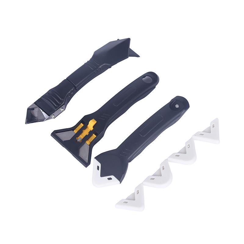 

Многофункциональный скребок для клея 5-в-1 и инструмент для силиконовой затирки