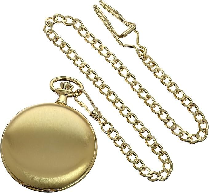 Charles-Hubert, Paris Pocket Watch, CHARLES-HUBERT PARIS, Day Date, 3974-G, Men's