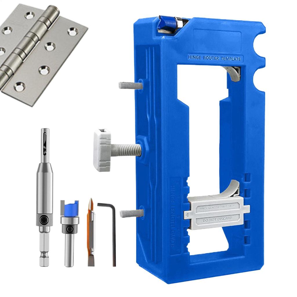 Door Hinge Jig Door Hinge Mortiser Adjustable Heavy Duty Jig Door Hinge Mortiser Hinge Installation Door Hinge Router Template