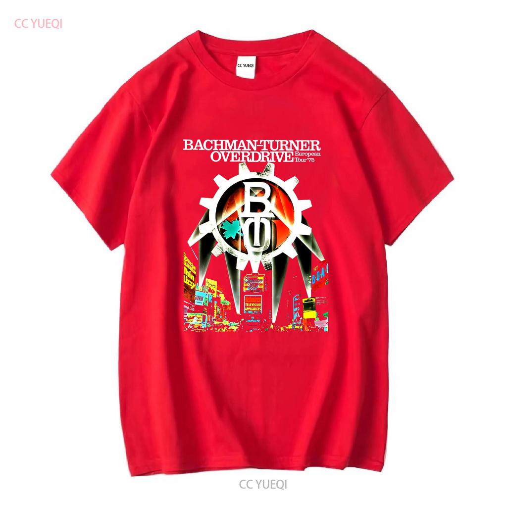 Bachman Turner Overdrive Poster Concert T Shirt All Size S To 5XL LL2124 long or short sleeves vintage Washed Breathable