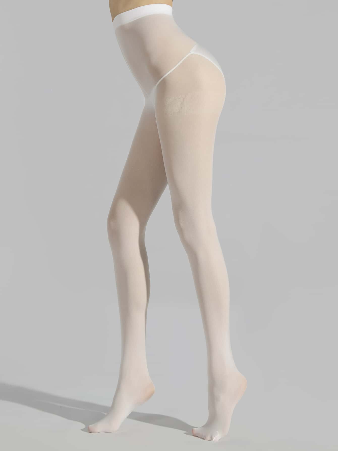 Een Paar Panty's Ultra-Dunne Transparante Kousen Dames Transparant Zwart Effen Kleur Ontwerp Voor Dames En Meisjes Zijde Kousen M-L