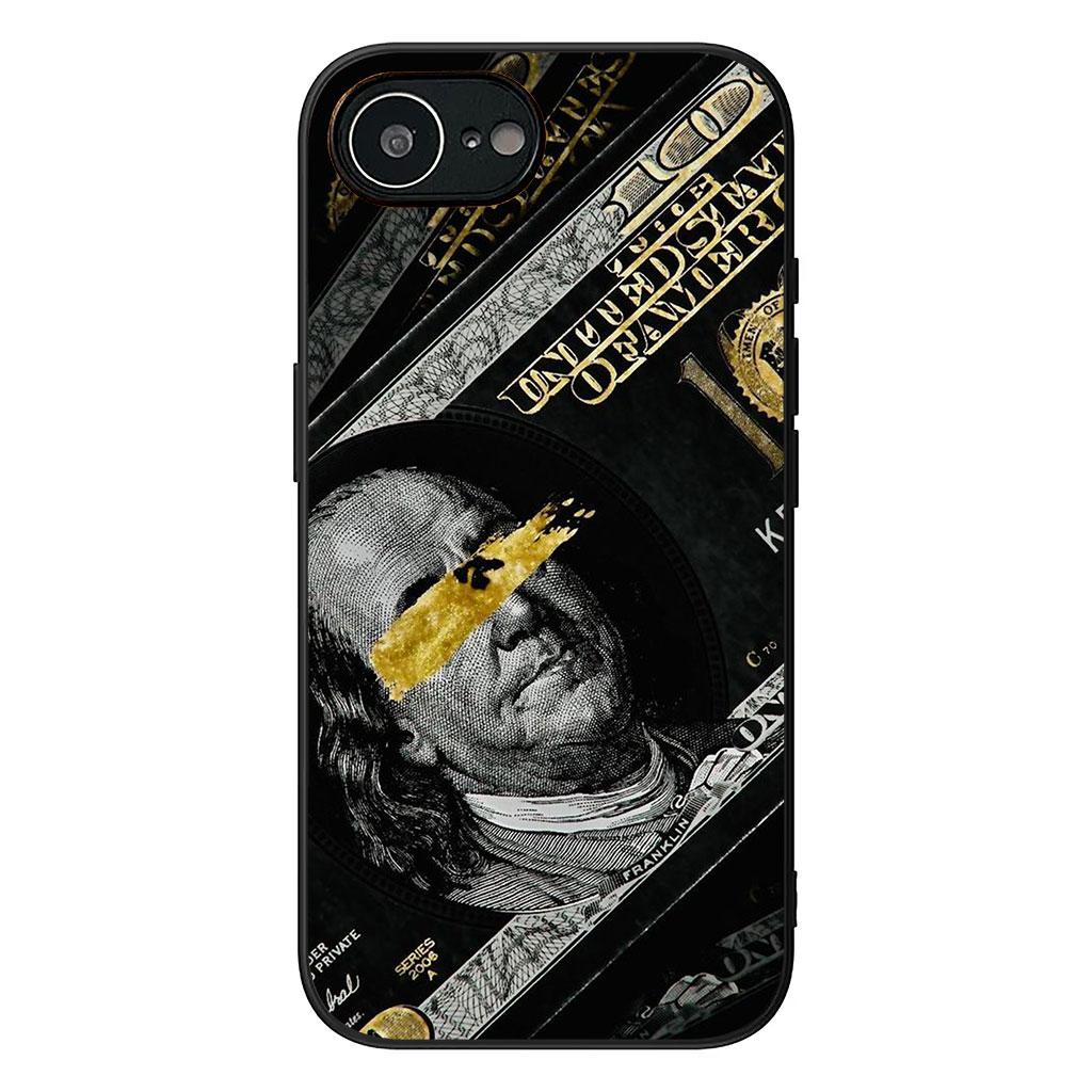 Gold Money 100 D-Dollars Case for Samsung Galaxy A25 A37 A57 A12 A14 A31 A41 A50 A51 A70 A71 A72 A21S A04 M15 Note 20 9 8 10