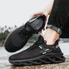 YRZL Mens Outdoor Sneakers Summer Breathable Mesh Shoes Lightweight Non Slip Tennis Walking Shoes for Men Sport Casual Shoes