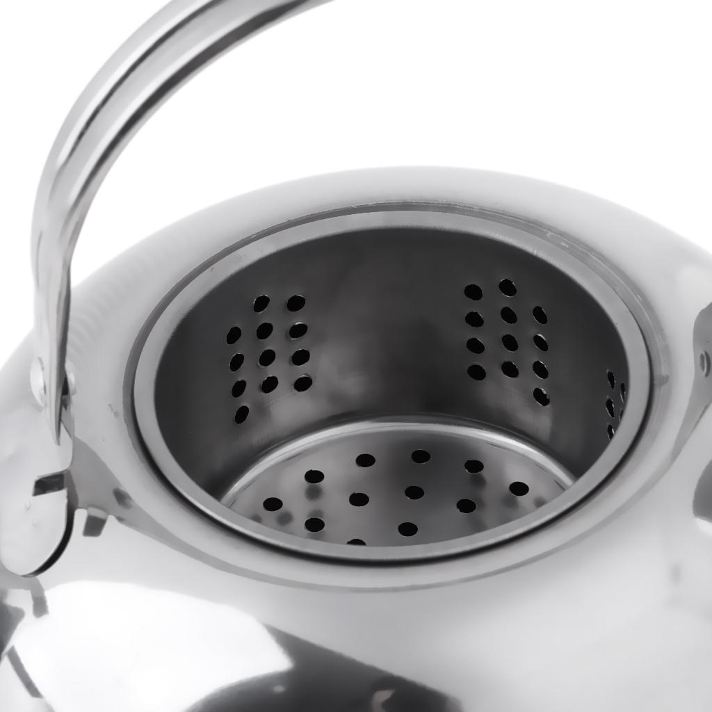 Camping Stainless Steel Tea Kettle Water Pot 1L 1.5L L