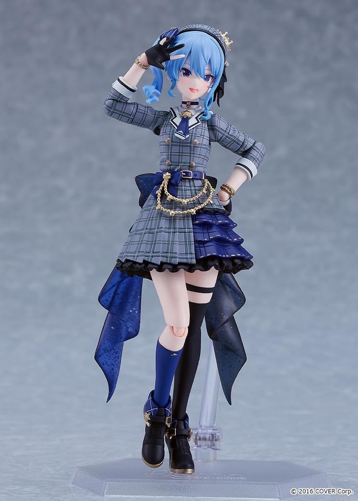 figma Hololive Production Hoshimachi Suisei Plastic Painted Movable Figure Non-scale