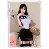 Domila Sexy Policewoman Career Suit Cosplay Student Tight Uniform Seduction OL Teacher Sexy Lingerie