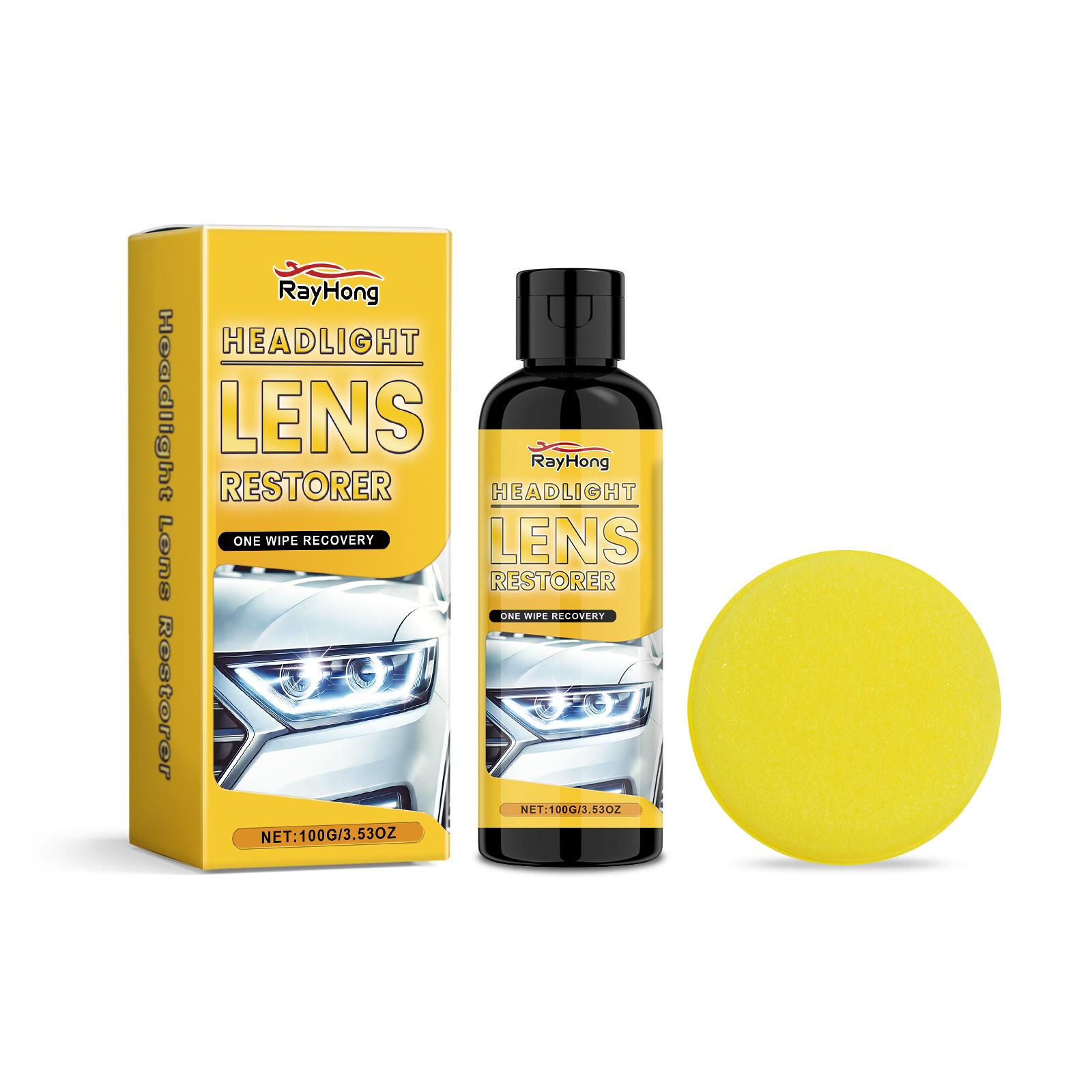 

Automotive Headlight Recovery Fluid Headlight Polish Auto Lens Repair Tools Oxidation Yellowing Scratches Polishing Care Agent